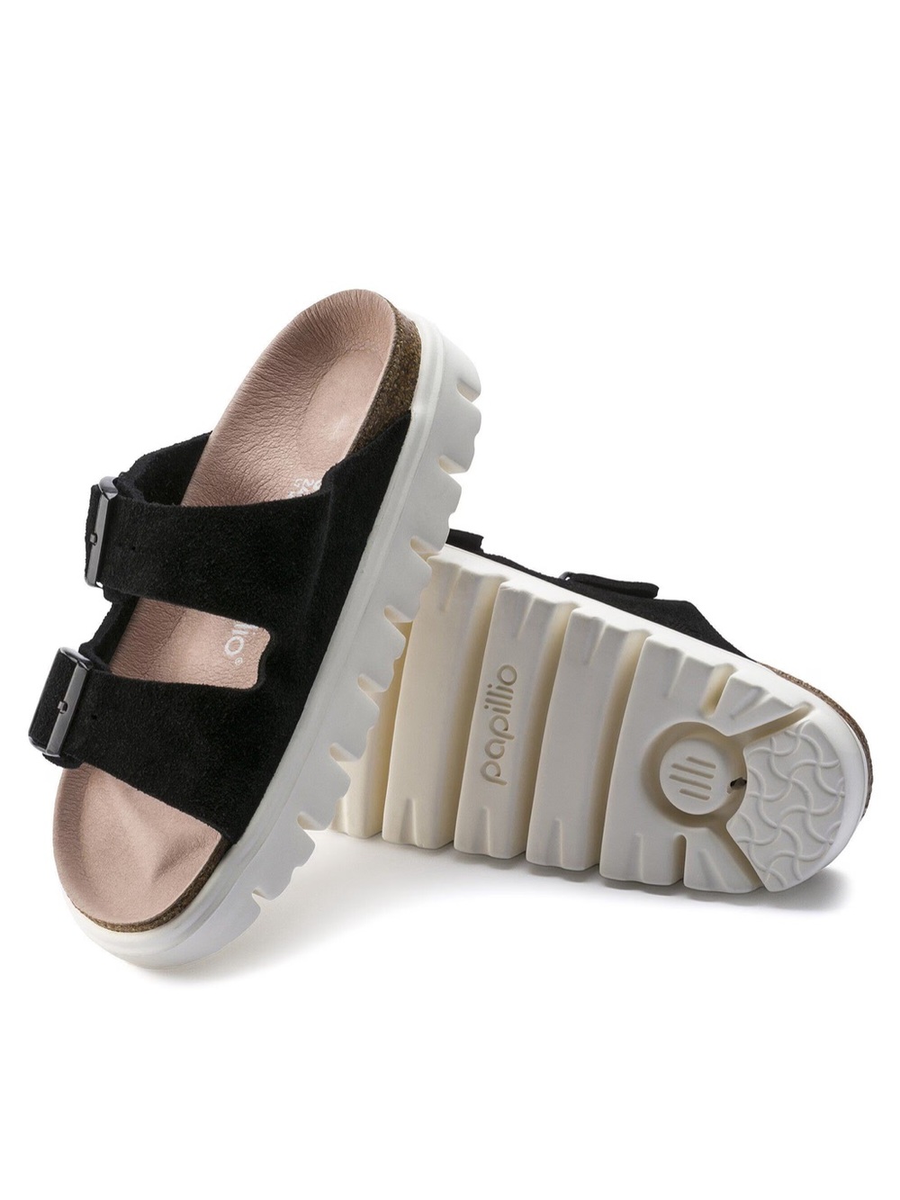 Papillio by Birkenstock Arizona Chunky Suede Sandal size 37